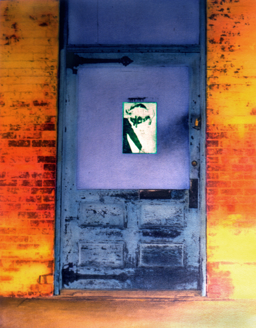 Blue Door Tinted Photo by Joe Hoover and Anni Adkins